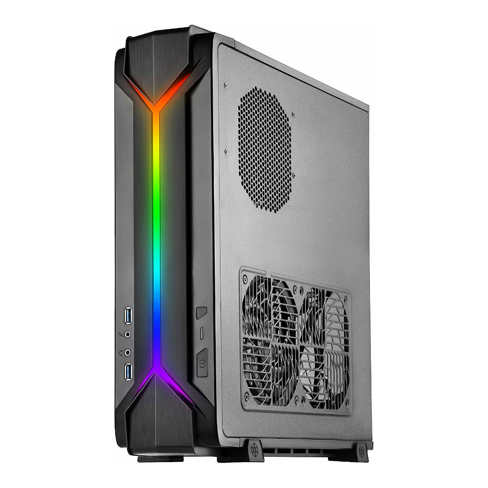 Gabinete Mini ITX - Silverstone Raven RVZ03 RGB - CS-RVZ03B-ARGB - waz