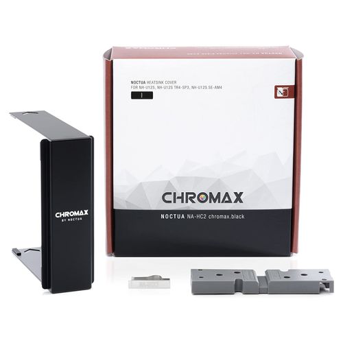 Cover p/ heatsink Noctua NA-HC2 chromax.black - NA-HC2 CH.BK