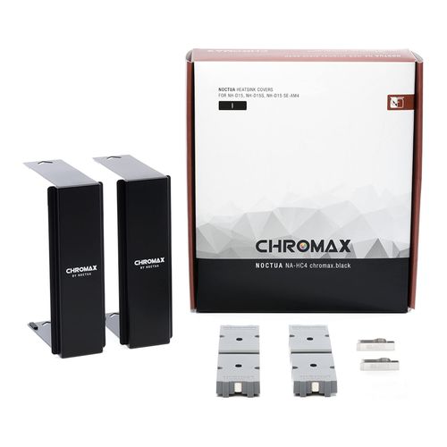 Cover p/ heatsink Noctua NA-HC4 chromax.black.swap - NA-HC4 CH.BK
