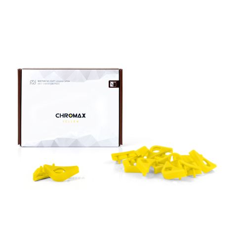 Kit Anti-Vibração p/ Ventoinhas - Noctua Anti-Vibration Pads NA-SAVP1 chromax.yellow (pack com 16 unidades, amarelo)