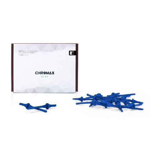 Kit Anti-Vibração p/ Ventoinhas - Noctua NA-SAV2 chromax.blue (pack com 20 unidades, azul)