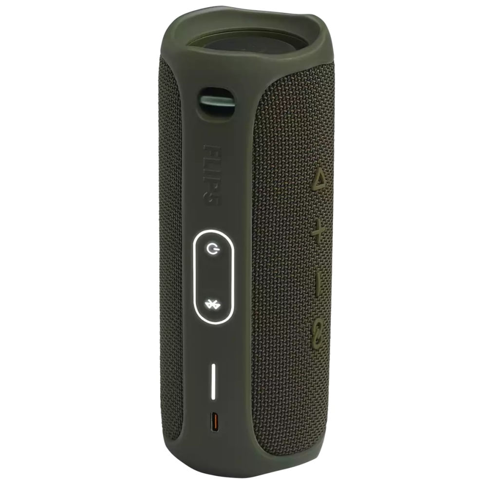 Caixa de Som Bluetooth JBL Flip 5 Green (Prova D?Água