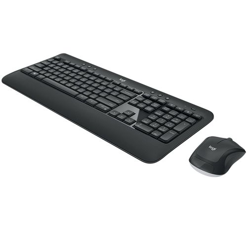 Teclado e Mouse - Sem fio - Logitech Wireless Combo MK540 - Preto/Cinza - 920-008674