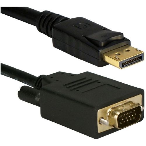 Cabo Conversor de Vídeo - Displayport (Macho) > VGA (Macho) - 1,8m - MD9 - 7729
