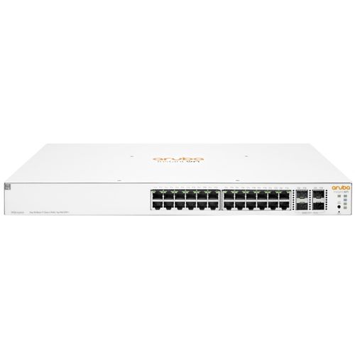 Switch 24 Portas Gerenciável - 1/10GBE 4SFP/SFP+ POE+ HPE Aruba Instant On - 1930 - JL684A