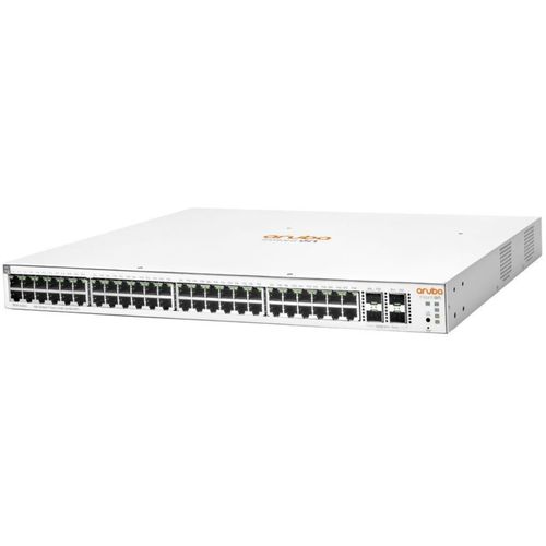 Switch 48 Portas Gerenciável - 1/10GBE - 4SFP/SFP+ - HPE Aruba Instant On - 1930 - JL686A