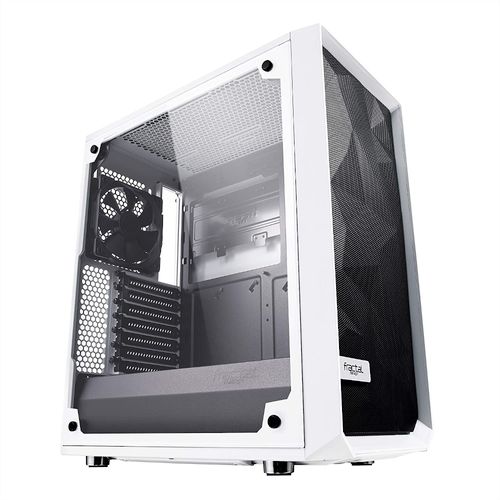 Gabinete ATX - Fractal Design Meshify C (c/ vidro temperado) - Branco - TG FD-CA-MESH-C-WT-TGC