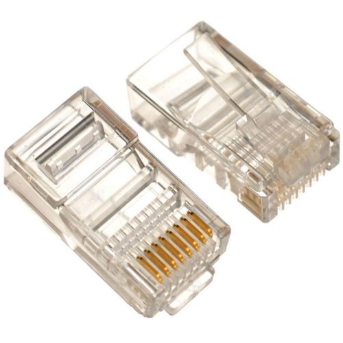 Conector RJ-45 p/ Cabo de Rede macho (Cat 5e) - 8X8 - Fortrek