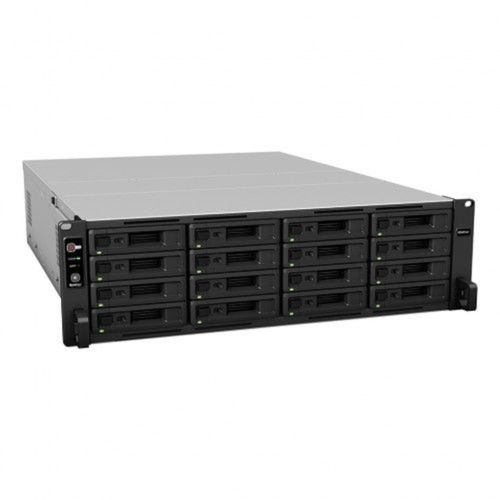 NAS Synology Rackstation 16 baias RS4021xs+ 3U (Xeon D-1541, 16GB DDR4, 4x 1GbE e 2x 10GbE LAN, 2x PCIe x8, sem discos)