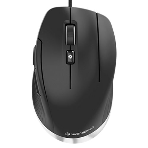 Mouse 3D - USB - 3Dconnexion CadMouse Compact - Preto/Cinza -3DX-700081