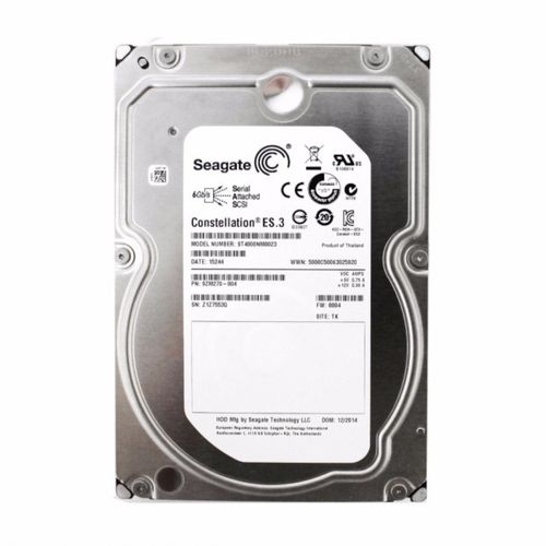 HD 4TB SAS Seagate Constellation ES.3 - ST4000NM0023 (6Gb/s, 7.200 RPM, 128MB Cache)