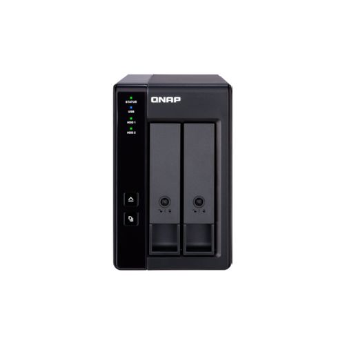 NAS QNAP 2 baias TR-002-_ (1x USB 3.2 Gen 2 Type-C, Unidade de expansão USB, sem discos)