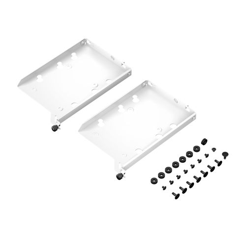 Kit Trilho HDD Fractal FD-A-TRAY-002 p/ Define 7 ou Meshify 2 Pack c/2 - Branco