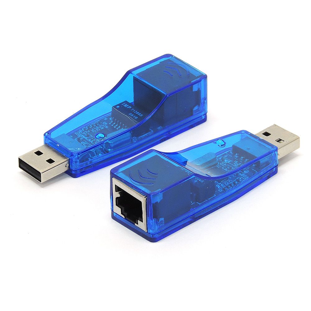 Adaptador USB > Ethernet RJ45 - 2.0 - MD9 - 5589 - waz