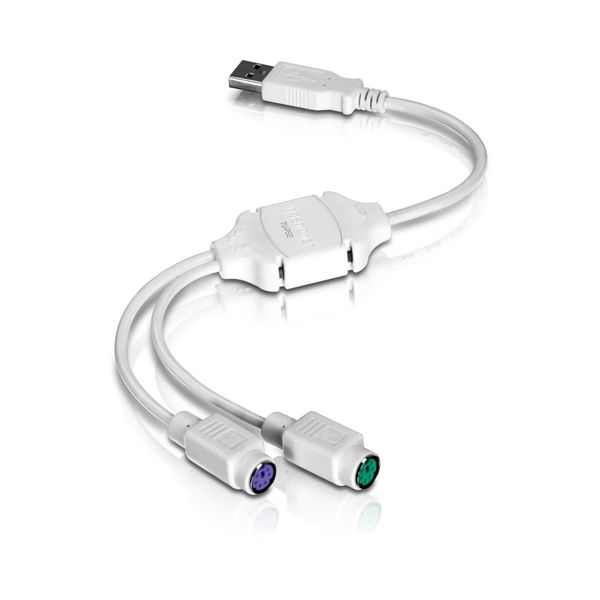 Cabo Conversor Usb Macho X PS/2 Trendnet - TU-PS2