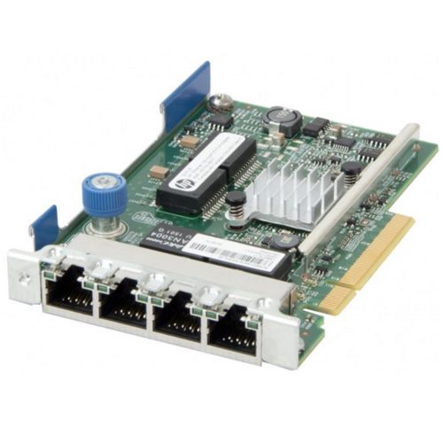 Placa de Rede HPE 331FLR Quad Port Server Adapter (4 portas Gigabit, PCI-E 3.0 4x) - 629135-B22