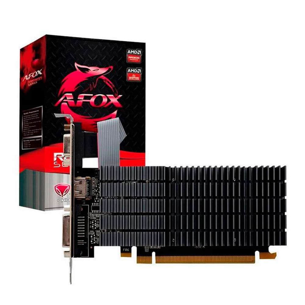 Placa de vídeo - AMD Radeon R5 220 (2GB / PCI-E) - AFOX - AFR5220 ...