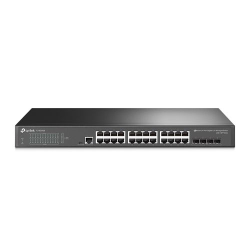 Switch 24 Portas Gerenciável Gigabit TP-Link TL-SG3428 L2 4 Slots SFP