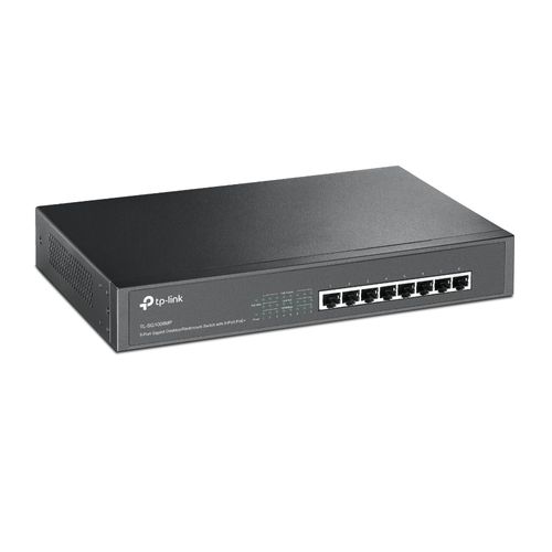Switch 8 Portas Gigabit TP-Link POE+ TL-SG1008MP