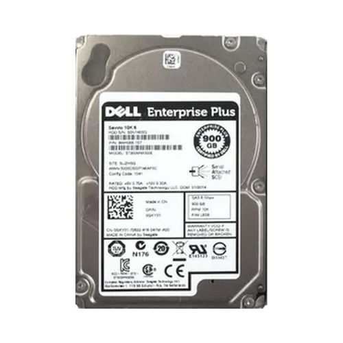 HD 900GB SAS Dell Savvio 10K.6 EqualLogic ST900MM0006 - GKY31 (2,5pol, 6Gb/s, 10.000 RPM, 64MB Cache)