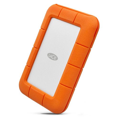 HD Externo 1TB USB-C 3.0 LaCie Rugged USB-C- STFR1000800 (USB-C 3.0, resistente a queda)