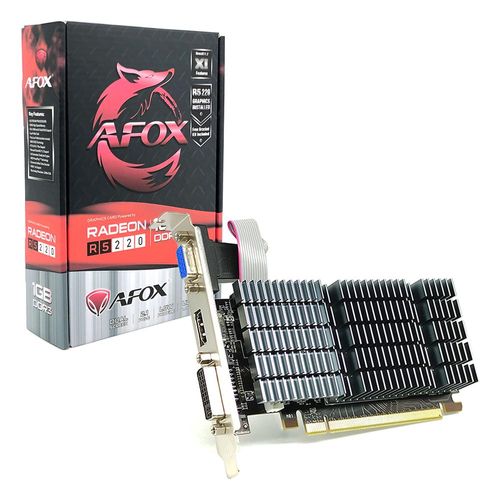 Placa de vídeo - AMD Radeon R5 220 (1GB / PCI-E) - AFOX - AFR5220 ...