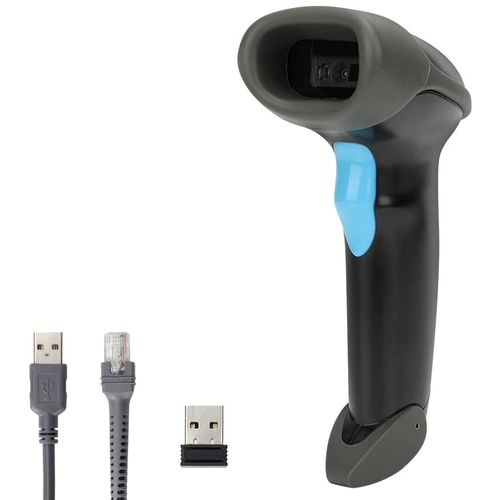 Leitor de Codigo de Barras (Wireless 2.4 GHz, 2D, QR Code) UNIDEEPLY - MJ3650