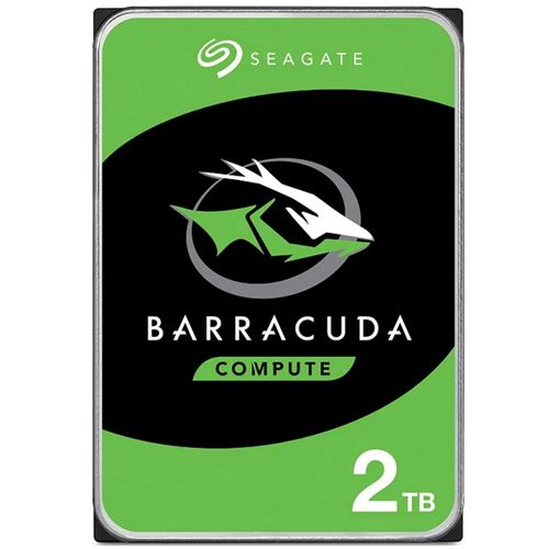 HD 2TB SATA3 Seagate BarraCuda - ST2000DM008 (3,5pol, 6Gb/s, 7.200 RPM, 256MB Cache)