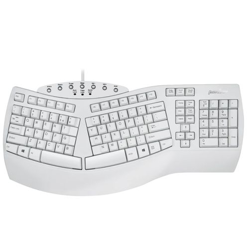 Teclado USB - Perixx PERIBOARD-512 Ergonomic (Layout Americano)