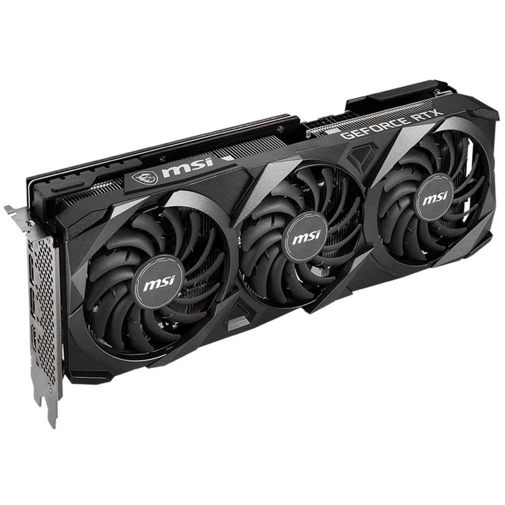 Placa de vídeo - NVIDIA GeForce RTX 3070 (8GB / PCI-E) - MSI Ventus 3X ...
