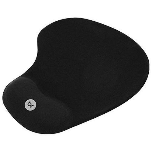 Mouse pad c/ apoio de pulso Bright Preto waz