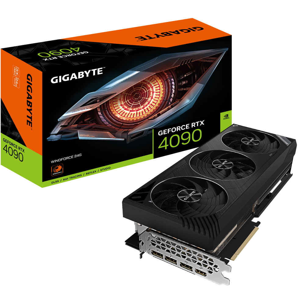 Placa de vídeo - NVIDIA GeForce RTX 4090 (24GB / PCI-E) - Gigabyte ...