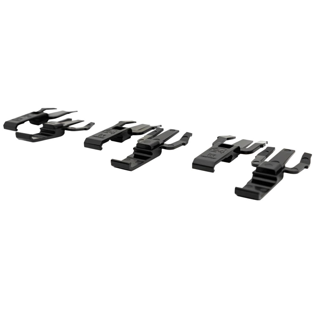 RealWearHard Hat Clips for MSA Full Brim 127124 (Clips para capacete