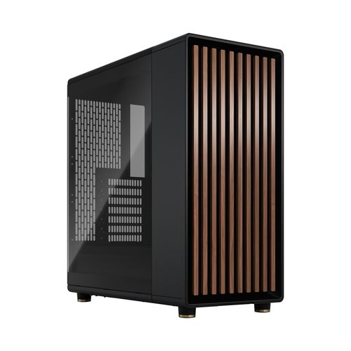 Gabinete ATX Fractal Design North Charcoal Black - FD-C-NOR1C-02 (Tinted Glass)