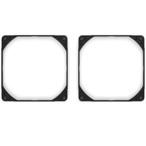 Espaçadores p/ ventoinhas Noctua - Inlet side spacers NA-IS1-14 chromax.black SX2 (p/ fans de 140mm, kit com 2 unidades)