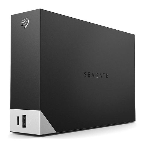 HD Externo 14TB USB 3.0 Seagate One Touch - STLC14000400 - Preto (3,5pol, Hub USB, Rescue)