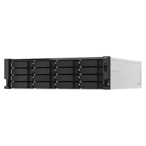 NAS QNAP 22 baias 3U - TS-h2287XU-RP-E2336-32G-BR (Intel Xeon Xeon E-2336 6-core, 2.9GHz, 32GB, 2x 10GBASE-T)