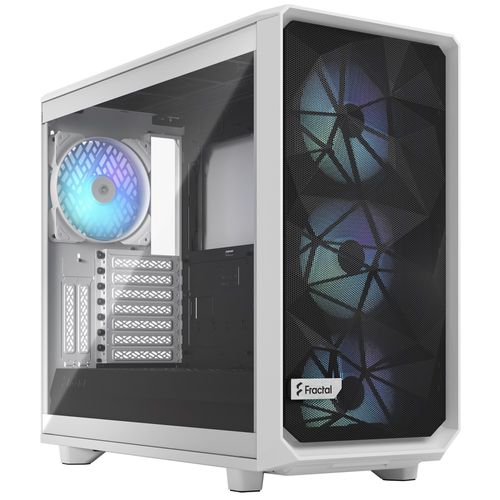 Gabinete E-ATX - Fractal Design Meshify 2 RGB (Branco) - FD-C-MES2A-08