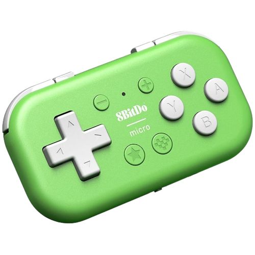 Controle Bluetooth 8BitDo - Micro Gamepad (Verde) - 80EL01