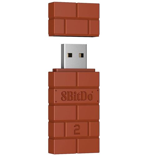 Adaptador 8BitDo - Wireless 2 (Marrom) - 83DC01