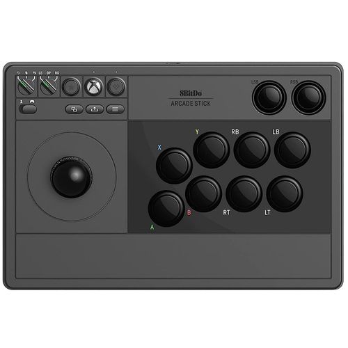 Controle Wireless 8BitDo - Arcade Stick p/ Xbox (Preto) - 81JA02D