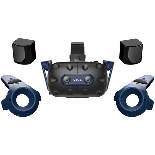 HTC VIVE Pro 2 5K 120Hz - Virtual Reality (Realidade Virtual, Kit com 2 controles e 2 base stations) - 99HASZ011-00