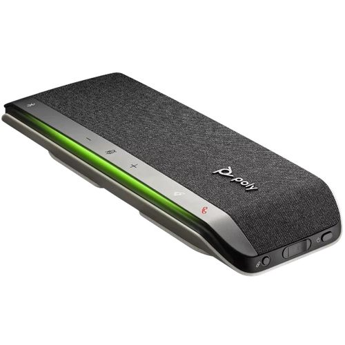 Speakerphone - Poly Sync 40 - Plantronics (USB-A, USB-C, Bluetooth, Compatível com Teams, Zoom)