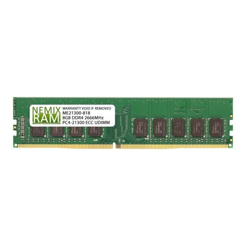 Memória Servidor DDR4 - 8GB / 2666MHz Nemix RAM - DELL - ME21300-818K1-G