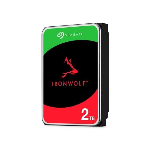 HD 2TB SATA3 Seagate IronWolf - ST2000VN003 (3,5pol, 6Gb/s, 5.400 RPM, 256MB Cache, CMR)