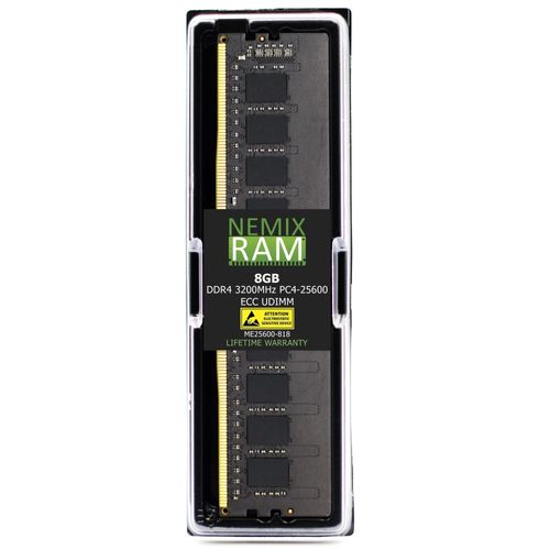Memória Servidor DDR4 - 8GB / 3200MHz Nemix RAM - DELL PowerEdge T150 Server - ME25600-818K1-G