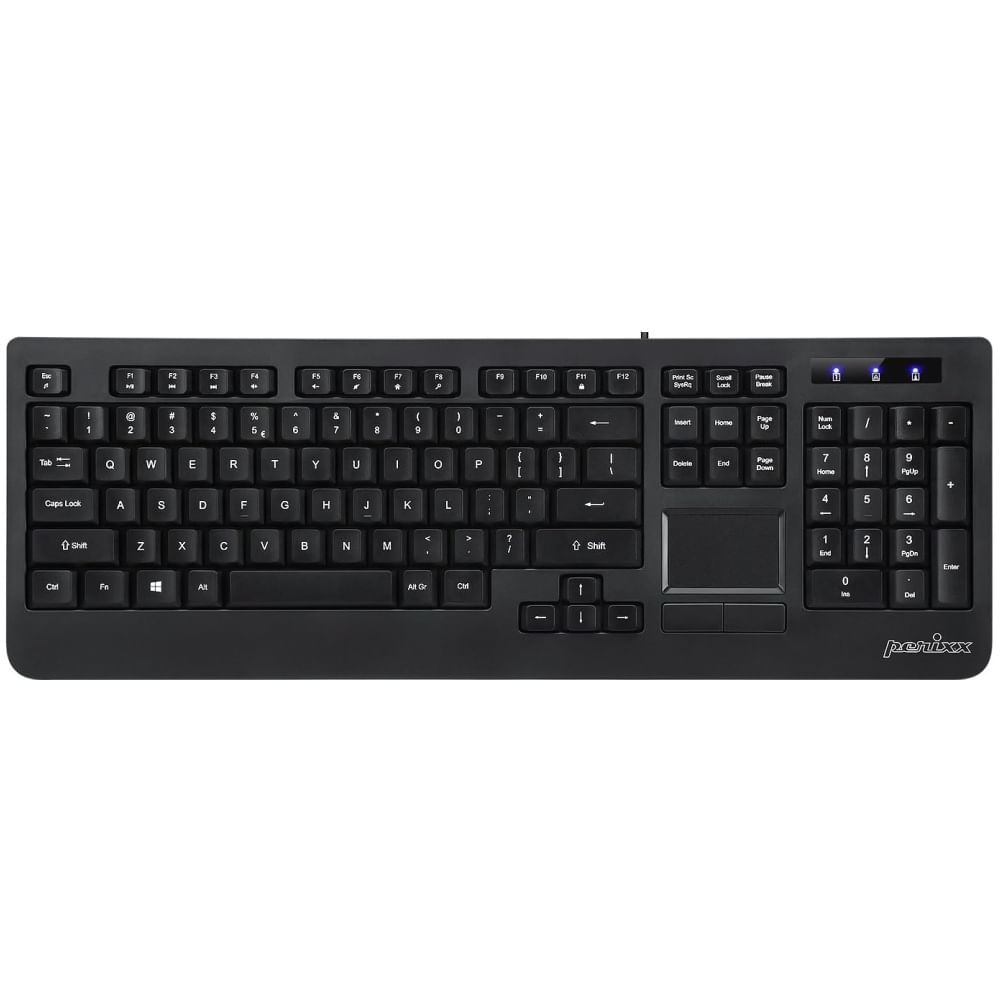Teclado USB - Perixx PERIBOARD-513II (Layout Americano) - 10165