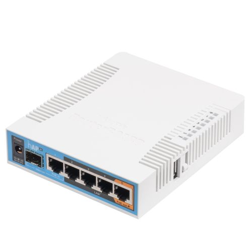 Access Point - Mikrotik HAP ac RB962UiGS-5HacT2HnT (5x LAN, 1x SFP, 720MHz CPU, 128MB RAM, 1 USB)