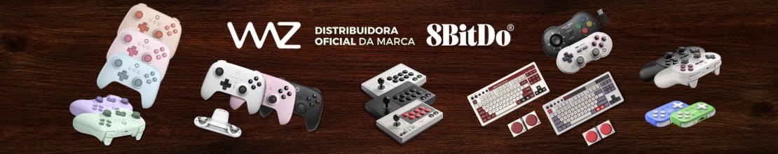 Controle Neo Geo sem fio 8Bitdo - Bitzz - Loja de eletrônicos para o  público gamer