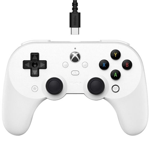 Controle c/ Fio 8BitDo - Pro 2 Hall Edition - (Branco) - 82BB03E